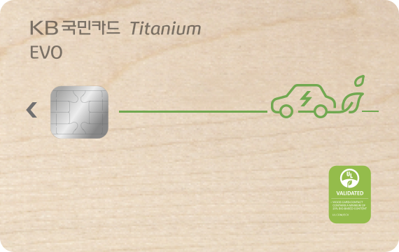EVO 티타늄카드 카드 이미지