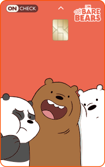 ON˟WE BARE BEARS 체크카드 카드 이미지