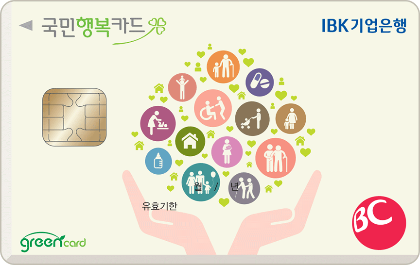 국민행복카드(신용) 카드 이미지