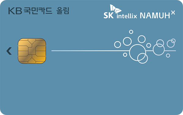 SK인텔릭스 올림 KB국민카드 카드 이미지