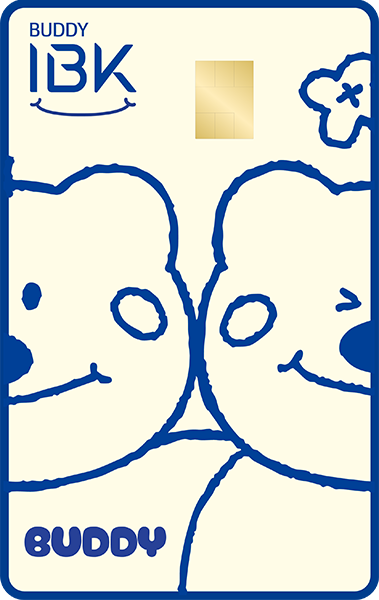IBK BUDDY CHECK 카드 이미지
