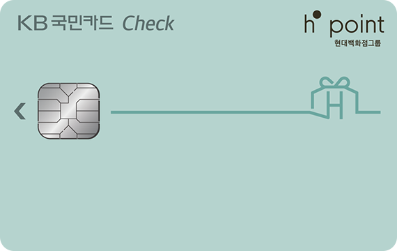 H.Point 체크카드 카드 이미지