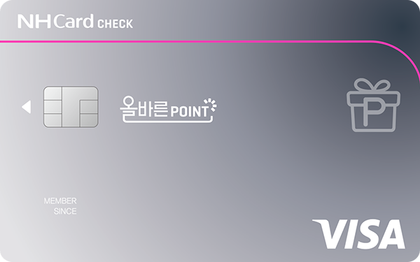 올바른POINT체크카드 카드 이미지