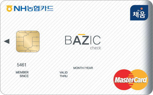 BAZIC(베이직)체크카드 카드 이미지