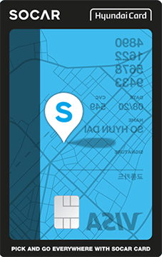 쏘카카드 카드 이미지