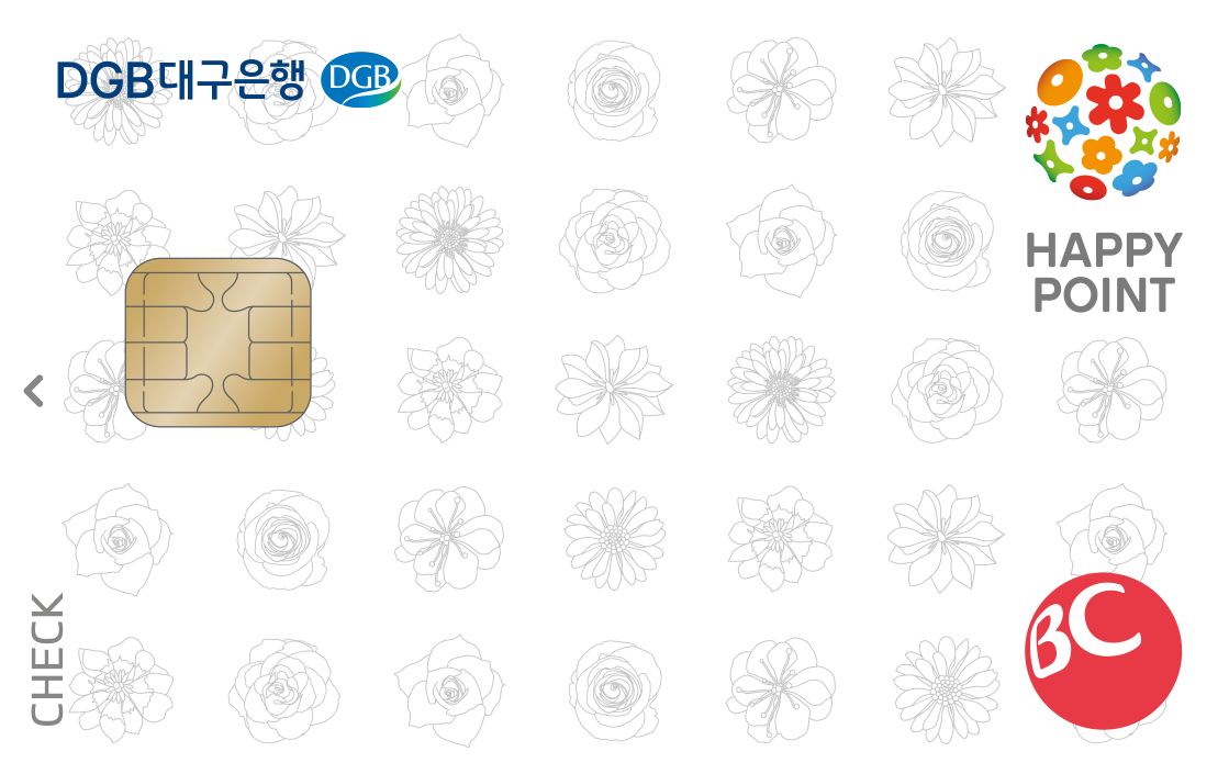 해피포인트 DGB체크카드 카드 이미지